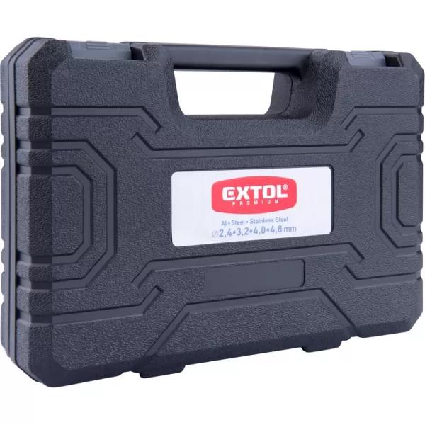 Nástavec nýtovací na vrtačku, pro trhací nýty 2,4-4,8mm, CrMo Extol Premium 8813752