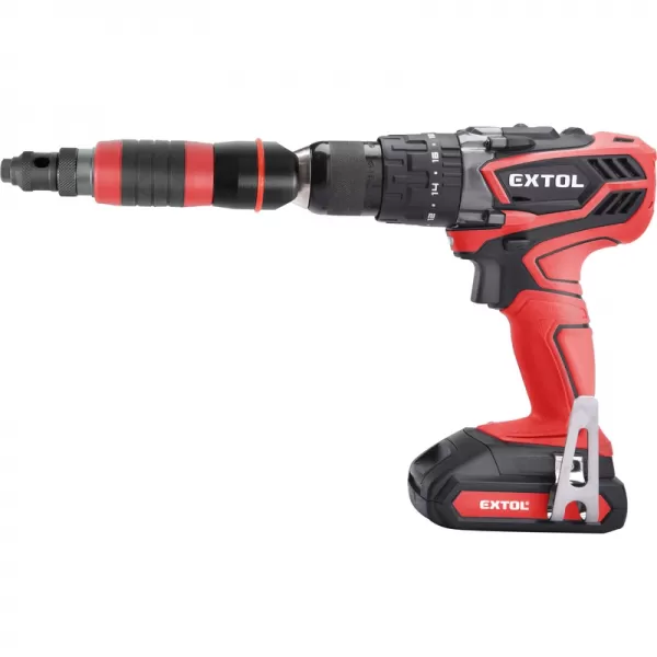 Nástavec nýtovací na vrtačku, pro trhací nýty 2,4-4,8mm, CrMo Extol Premium 8813752