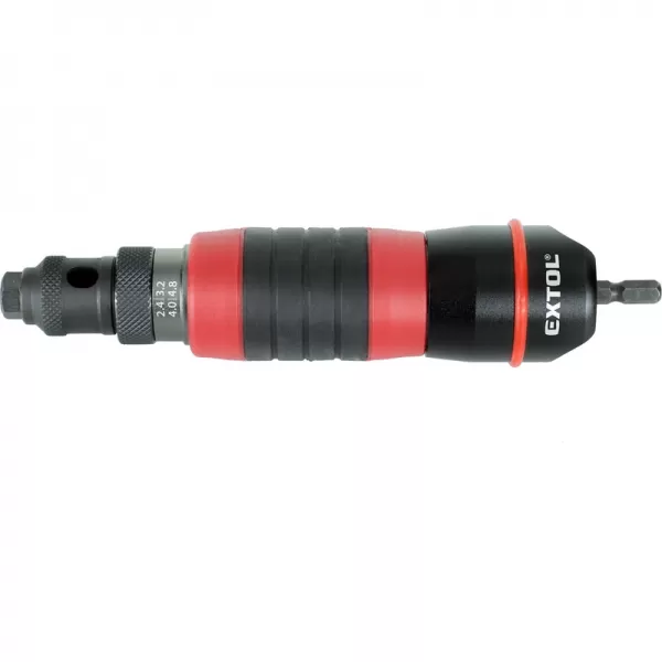 Nástavec nýtovací na vrtačku, pro trhací nýty 2,4-4,8mm, CrMo Extol Premium 8813752
