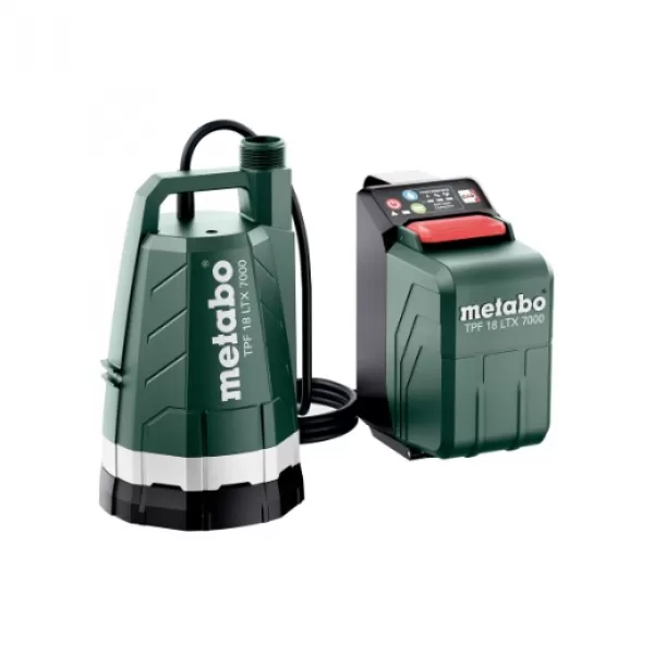 Aku ponorné čerpadlo 18V/bez aku TPF 18 LTX 7000 Metabo