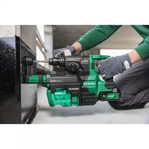 Aku kombinované kladivo 18V/2x5,0 Ah HiKOKI DH1826DAWPZ