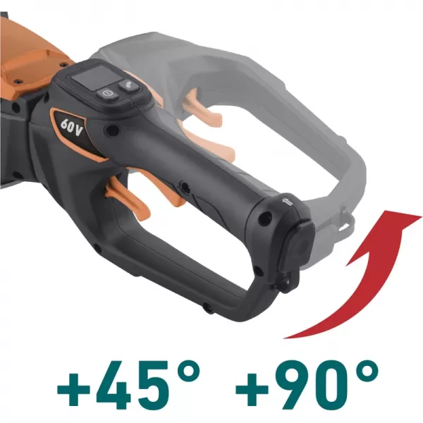 Aku nůžky na živé ploty 60V bez aku Extol Industrial 8795723