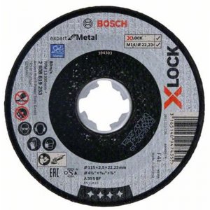 Řezný kotouč na kov Expert for Metal 115mm Bosch X-LOCK 2608619253