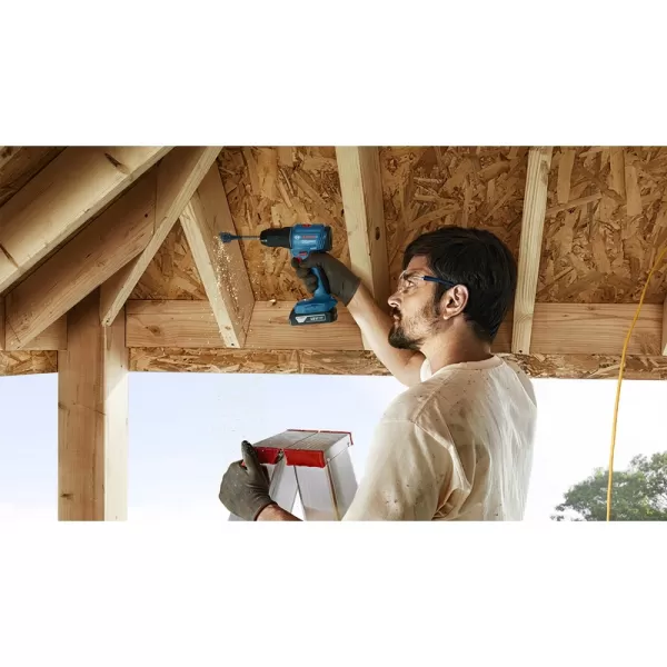 Aku vrtací šroubovák 18V 3x4,0Ah Bosch GSR 18V-45 Cordless Drill Driver + 3 x ProCORE18V 4.0Ah + GAL 18V-40 in L-Case 0615A5002N