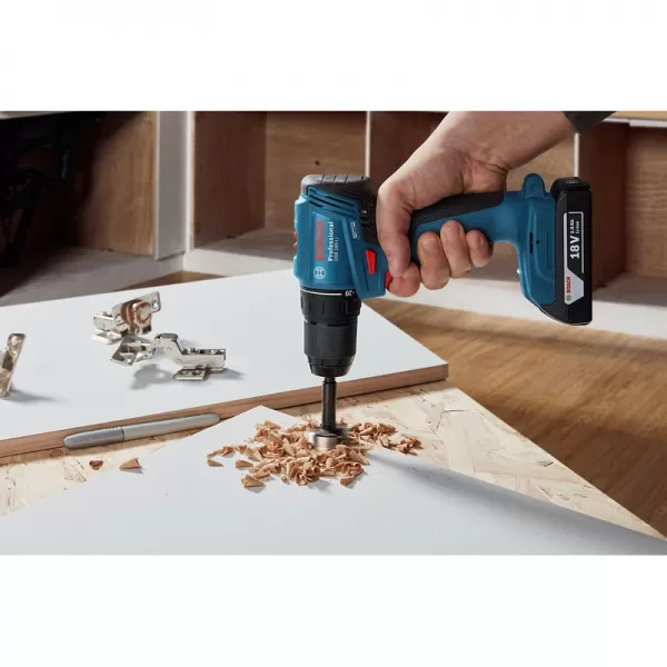 Aku vrtací šroubovák 18V 3x4,0Ah Bosch GSR 18V-45 Cordless Drill Driver + 3 x ProCORE18V 4.0Ah + GAL 18V-40 in L-Case 0615A5002N