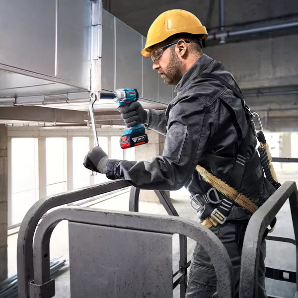 Aku rázový utahovák 18V/bez aku GDS 18V-350 Bosch 06019M5000