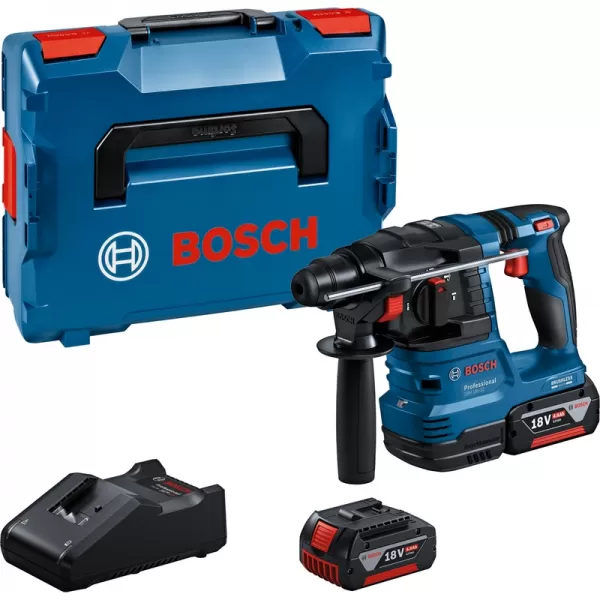 Aku vrtací kladivo 18V 2x4,0 Ah s SDS plus Bosch GBH 18V-22 0611924002