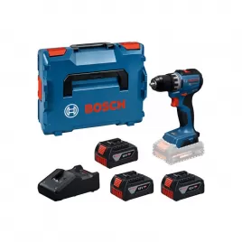 Akumulátorový vrtací šroubovák PRO GSR18V-52 Bosch Professional 3x 5,0Ah, L-BOXX 06019S0027