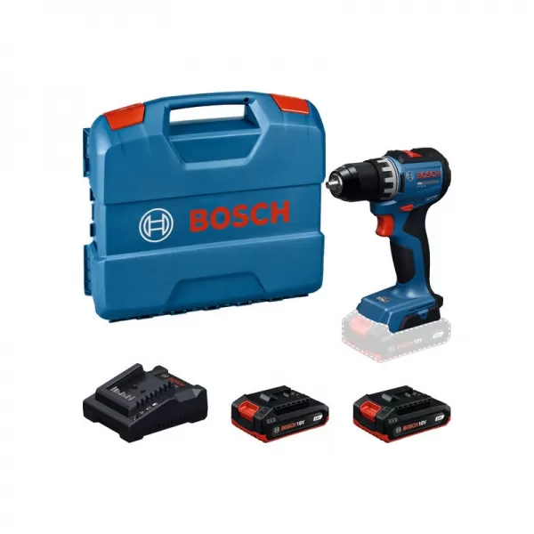 Aku vrtací šroubovák 18V 2x2,0 Ah GSR18V-52 Bosch Professional 06019S0025