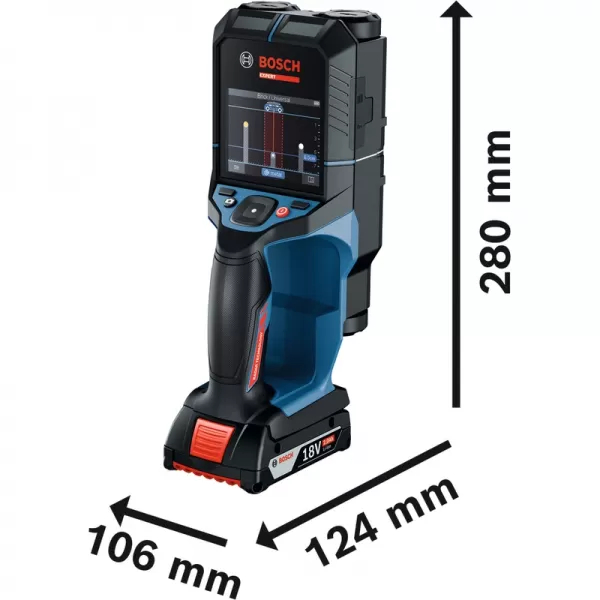 Aku detektor 18V 1x2,0Ah Bosch EXPERT Tect18V-200-17C