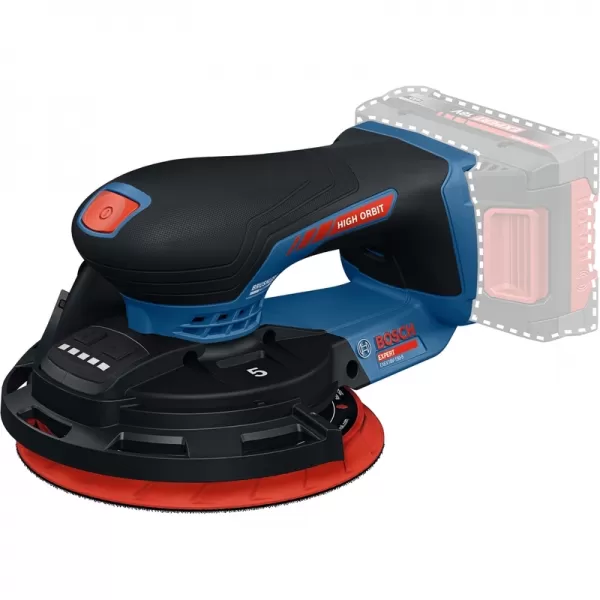 Aku excentrická bruska 18V bez aku Bosch EXPERT EXEX18V-150-5