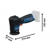 Aku leštička 12V/bez aku GPO 12V-77 Bosch 06019L3000
