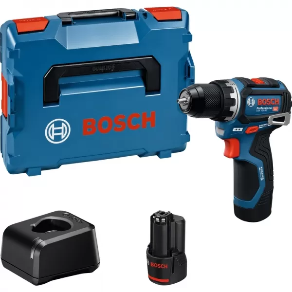 Aku vrtací šroubovák 12V 2x2,0Ah 12V-32 Bosch 06019N7002