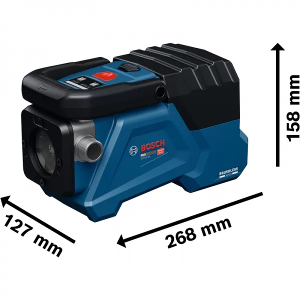 Aku přečerpávací čerpadlo 18V bez aku Bosch GTP18V-28