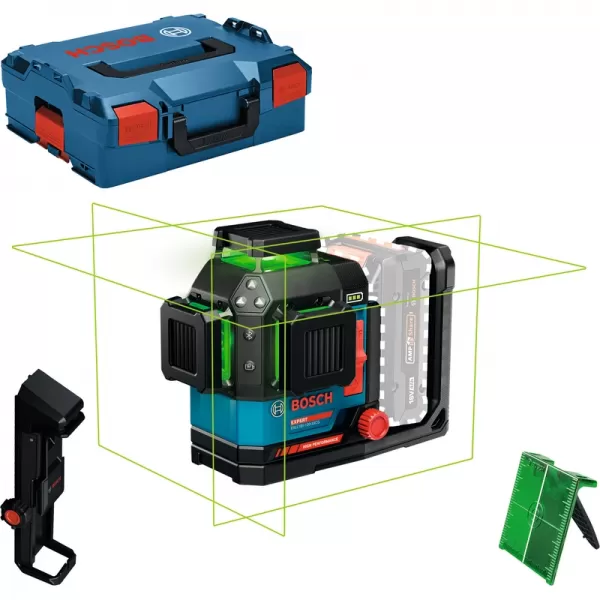 Aku čárový laser 18V bez aku Bosch EXPERT EXLL18V-120-33CG
