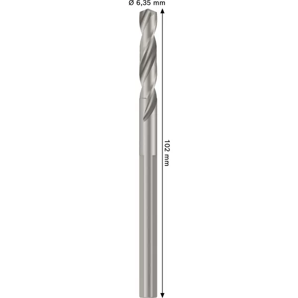 Středicí vrták HSS-G 102 mm Bosch 2608594625