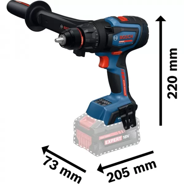 Aku vrtací šroubovák 18V 1x5,5Ah 2x8,0Ah Bosch EXPERT EXSR18V-150