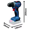 Akumulátorový vrtací šroubovák PRO GSR18V-52 Bosch Professional 3x 5,0Ah, L-BOXX 06019S0027