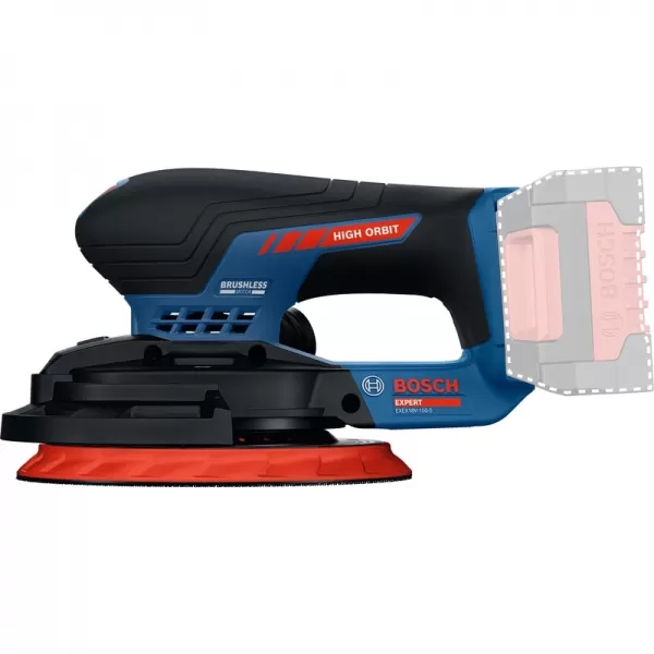 Aku excentrická bruska 18V bez aku Bosch EXPERT EXEX18V-150-5