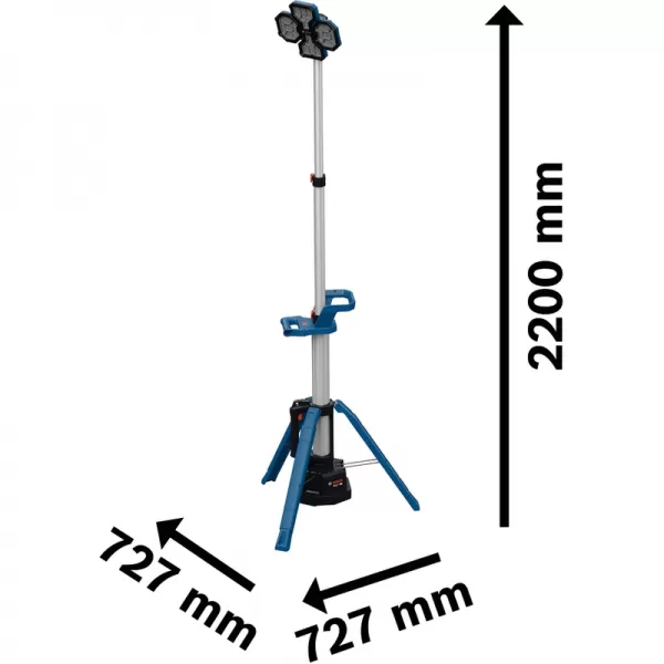 Aku pracovní světlo 18V bez aku Bosch GLT18V-5000