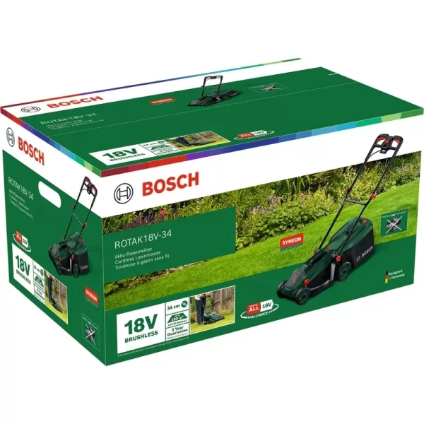 Aku sekačka 18V bez aku Bosch Rotak 18V-34 06008B9N01