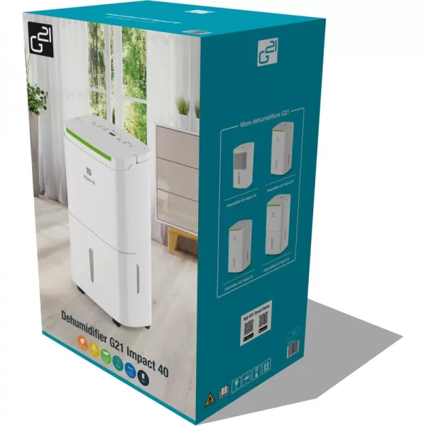 Odvlhčovač G21 Impact 40, kapacita 40l/24h, WiFi 777040
