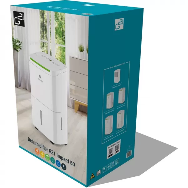 Odvlhčovač G21 Impact 50, kapacita 50l/24h, WiFi 777050