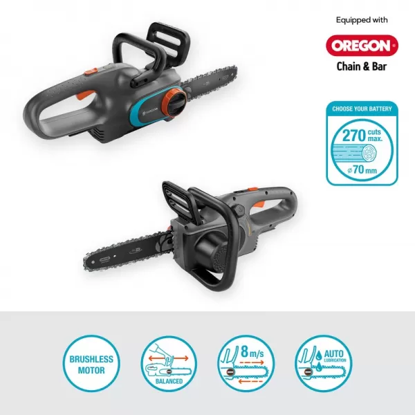 Aku řetězová pila PowerSaw 250/18V - bez aku Gardena 14790-55