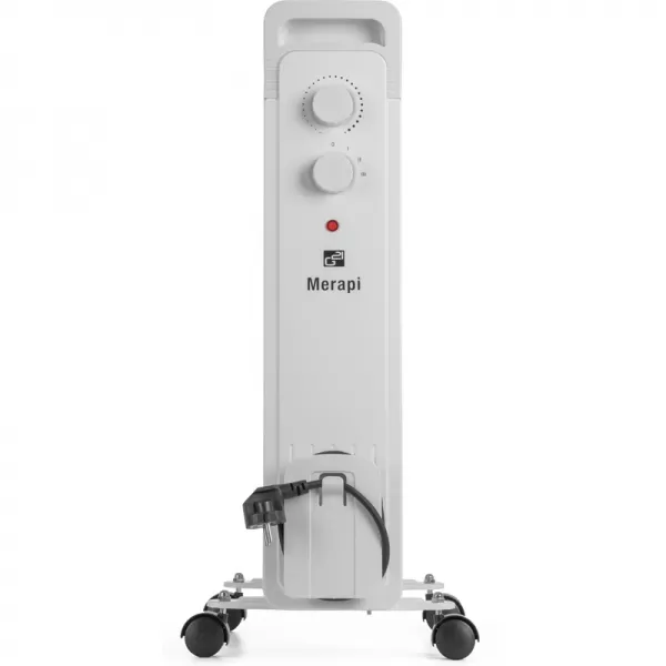 Olejový radiátor G21 Merapi bílý, 9 žeber, 2000 W 777061