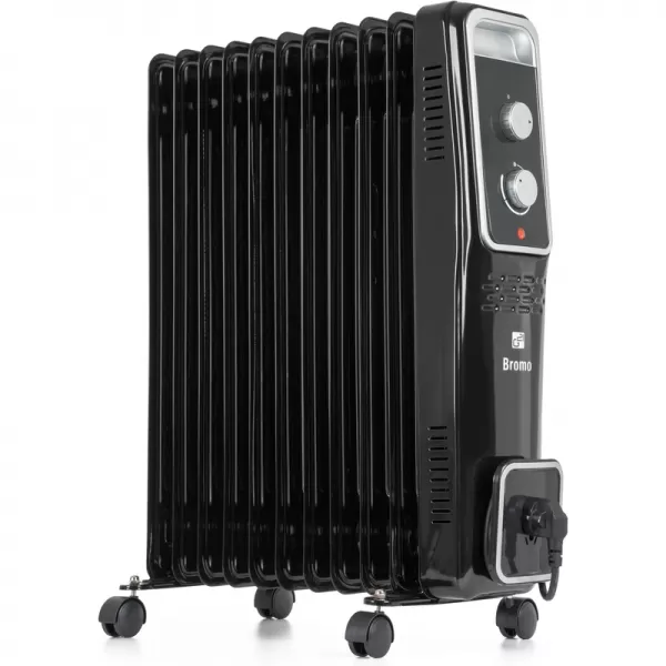 Olejový radiátor G21 Bromo černý, 11 žeber, 2500 W 777065