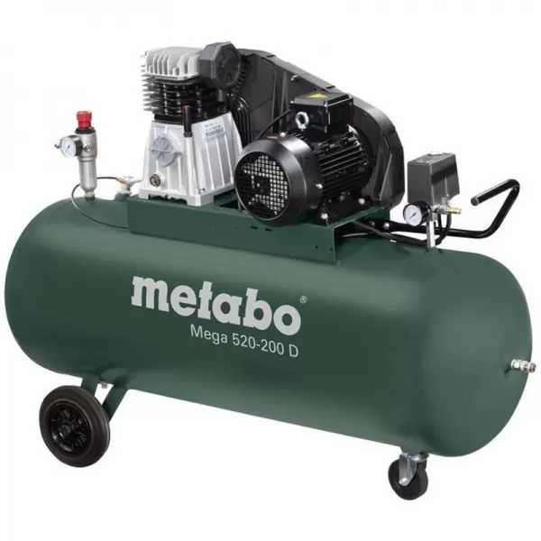 Olejový kompresor Metabo Mega 520-200 D