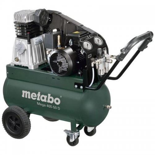 Olejový kompresor Metabo Mega 400-50 D