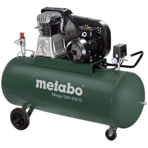 Olejový kompresor Metabo Mega 580 - 200 D