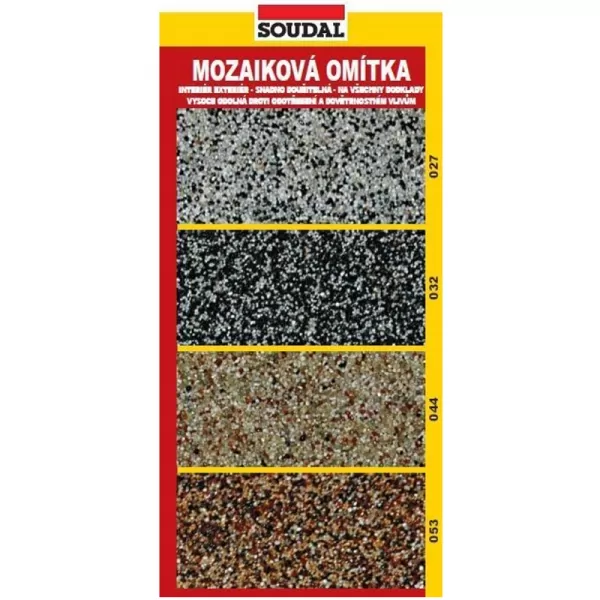 Mozaiková omítka 16 kg písková 053 Soudal 1516535