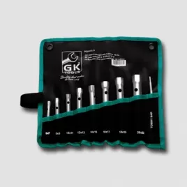 Sada trubkových klíčů 6-22mm 9 dílů GK TOOLS P06620/P