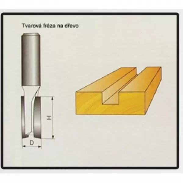 Tvarové frézy do dřeva 8x19mm STAVTOOL P70202