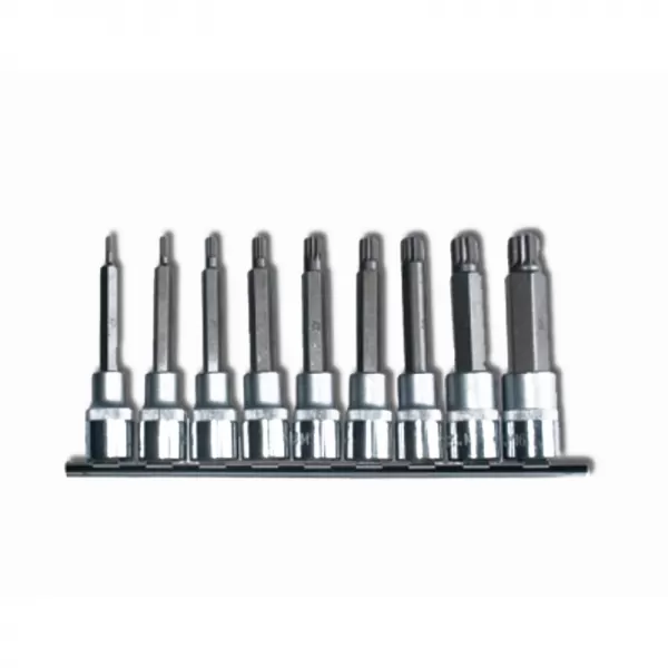 Sada hlavic SPLINE 1/2" 9 dílů RICHMANN PC6924