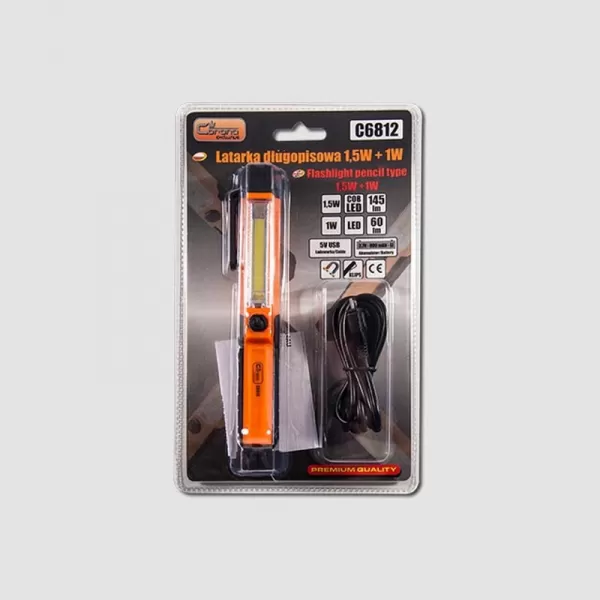 Svítilna montážní COB LED 1,5W+1W RICHMANN PC6812