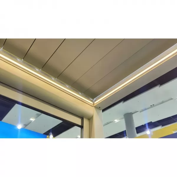 Hliníková pergola LANITPLAST BIOCLIMATIC 53 PREMIUM PLUS LG4093