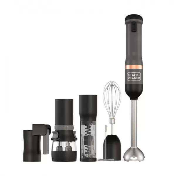 Aku tyčový mixér 7,2V 1x2,0Ah 6v1 - šedý Black&Decker BCKM1016KSG