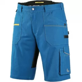 Kraťasy Canis CXS STRETCH, pánské, středně modré-černé