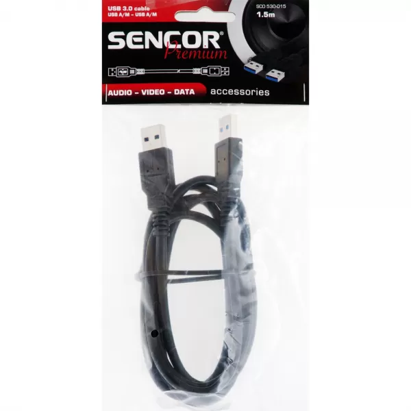 Micro-USB kabel USB 3.0 A/M-A/M P SENCOR SCO 530-015