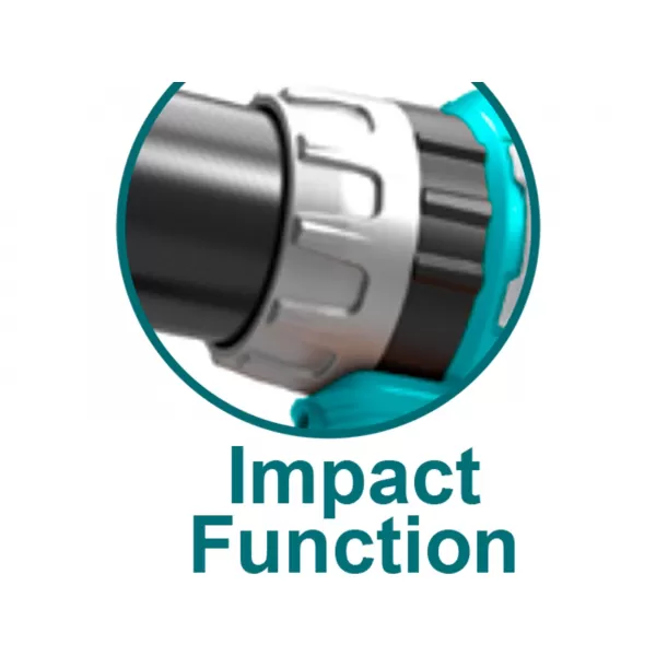 Aku vrtací šroubovák s příklepem 20V/2x2,0Ah Li-ion Total TIDLI20608