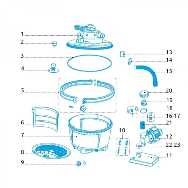 Čerpadlo filtrace ProStar 4 (do r. 2014) Marimex 10604181