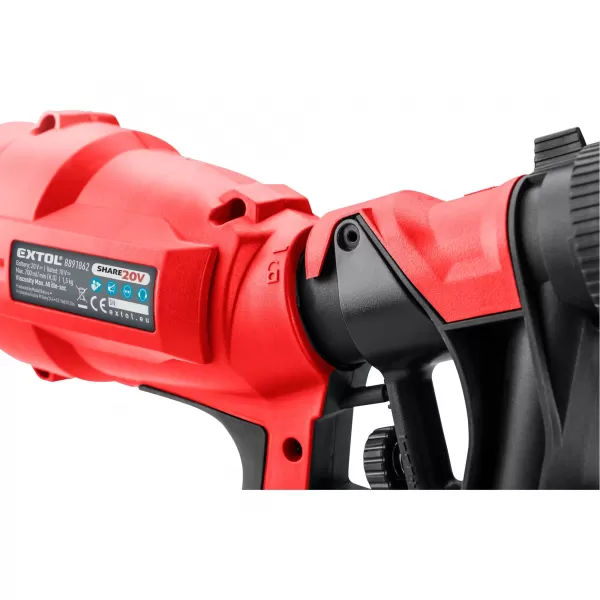Aku stříkací pistole HVLP 20V Extol Premium 8891862