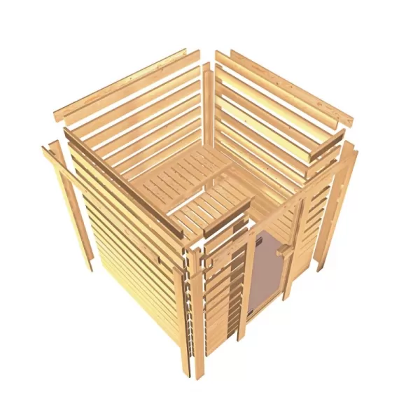 Finská sauna KARIBU SAHIB 2 (85737) LG3043