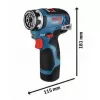 Aku vrtací šroubovák 2x 3,0Ah, adaptér Bosch GSR 12V-35 FC 0 601 9H3 000