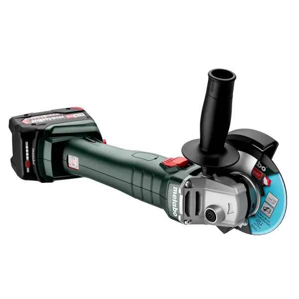 Aku úhlová bruska 18V/3x4,0Ah W 18 L 9-125 Quick Metabo 602249960