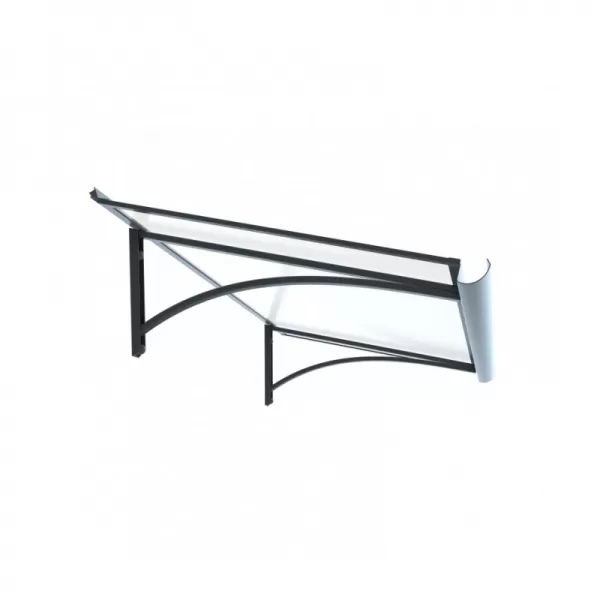 Stříška nad dveře LANITPLAST SAMBA 160/54 antracit LG2762