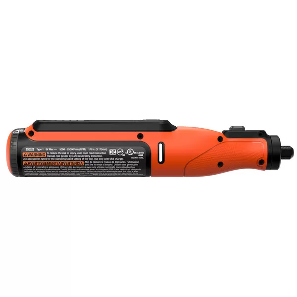 Aku přímá bruska 7,2V s příslušenstvím Black&Decker BCRT8I
